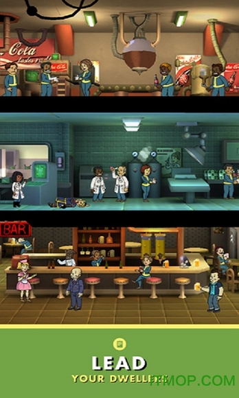 辐射避难所无限瓶盖版的图册