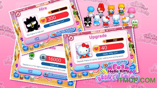 HelloKitty美发店无限金币版的图册