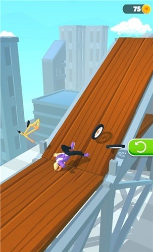 卡通自行车特技的图册