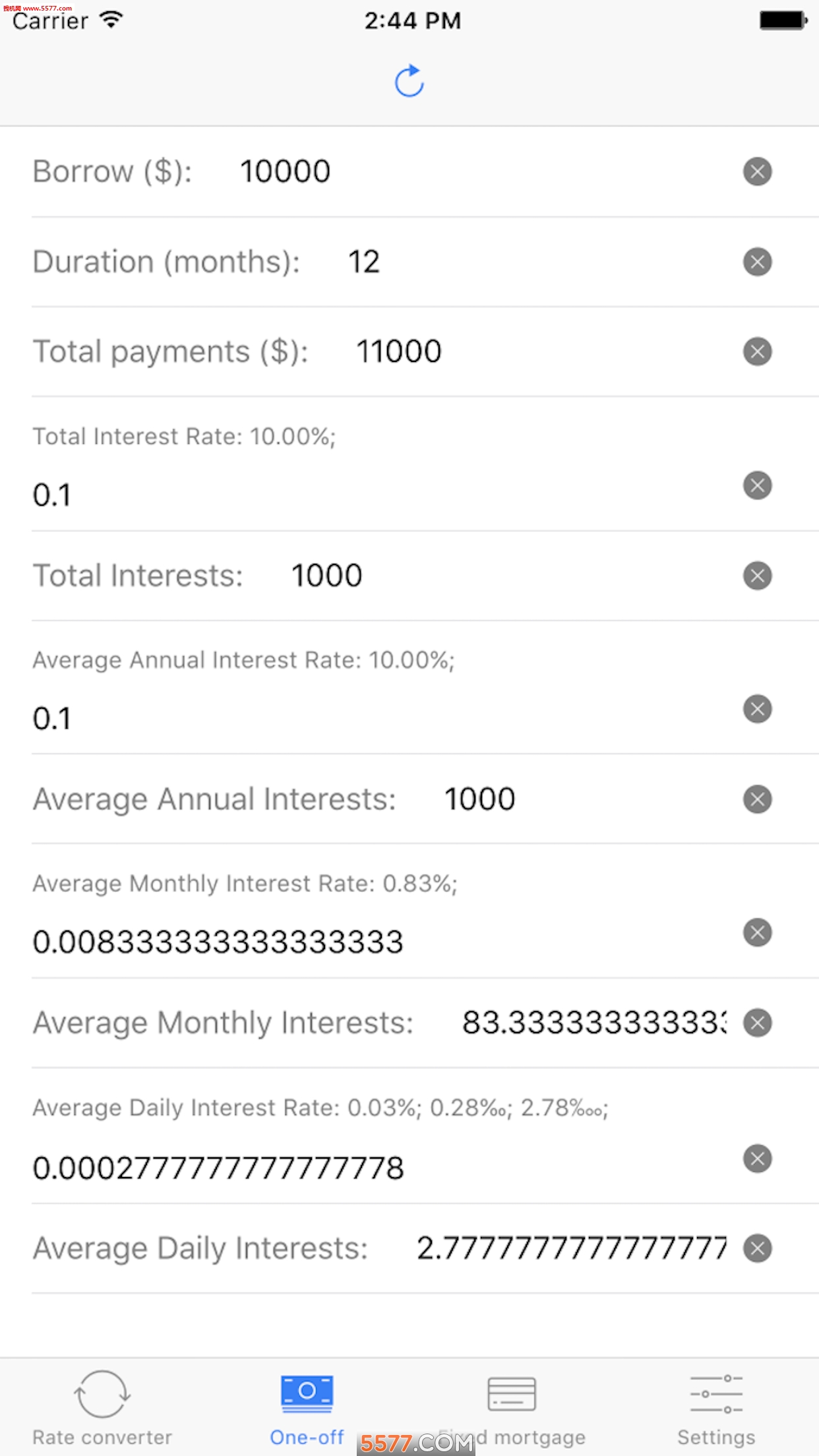 啪咔理财计算器的图册