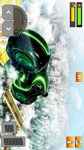 天空特技摩托车比赛的图册