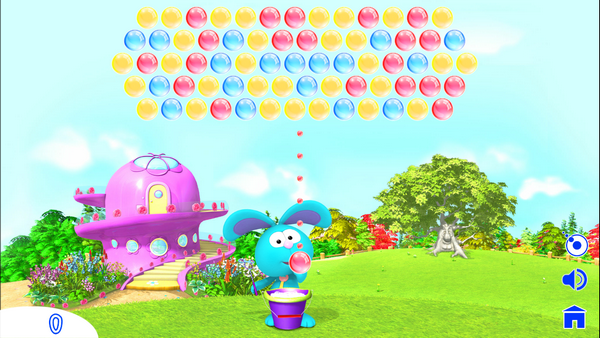 兔子打泡泡的图册