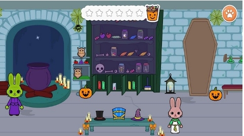 我的小公主城堡万圣节游戏的图册