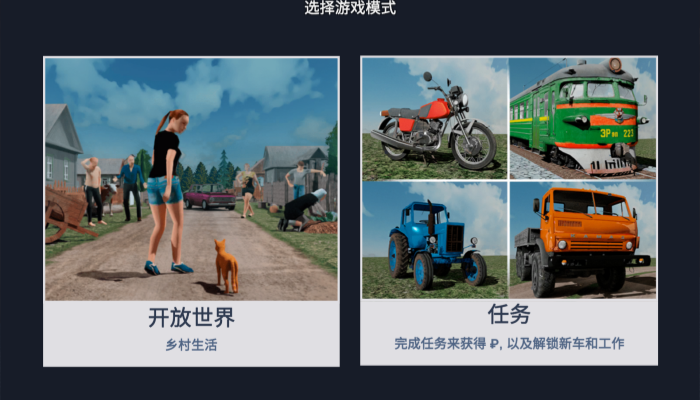 俄罗斯乡村模拟器3d的图册