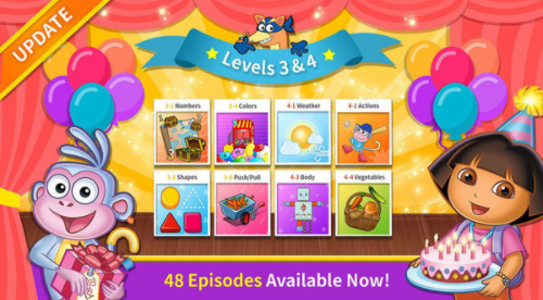 朵拉的英语冒险的图册