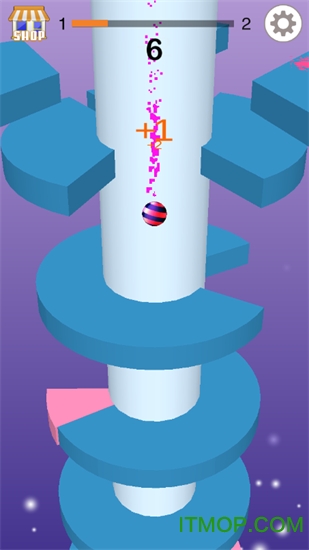 跳球掉落的图册