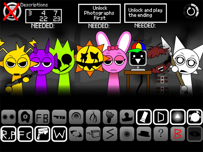 节奏盒子sprunki腐败版3的图册