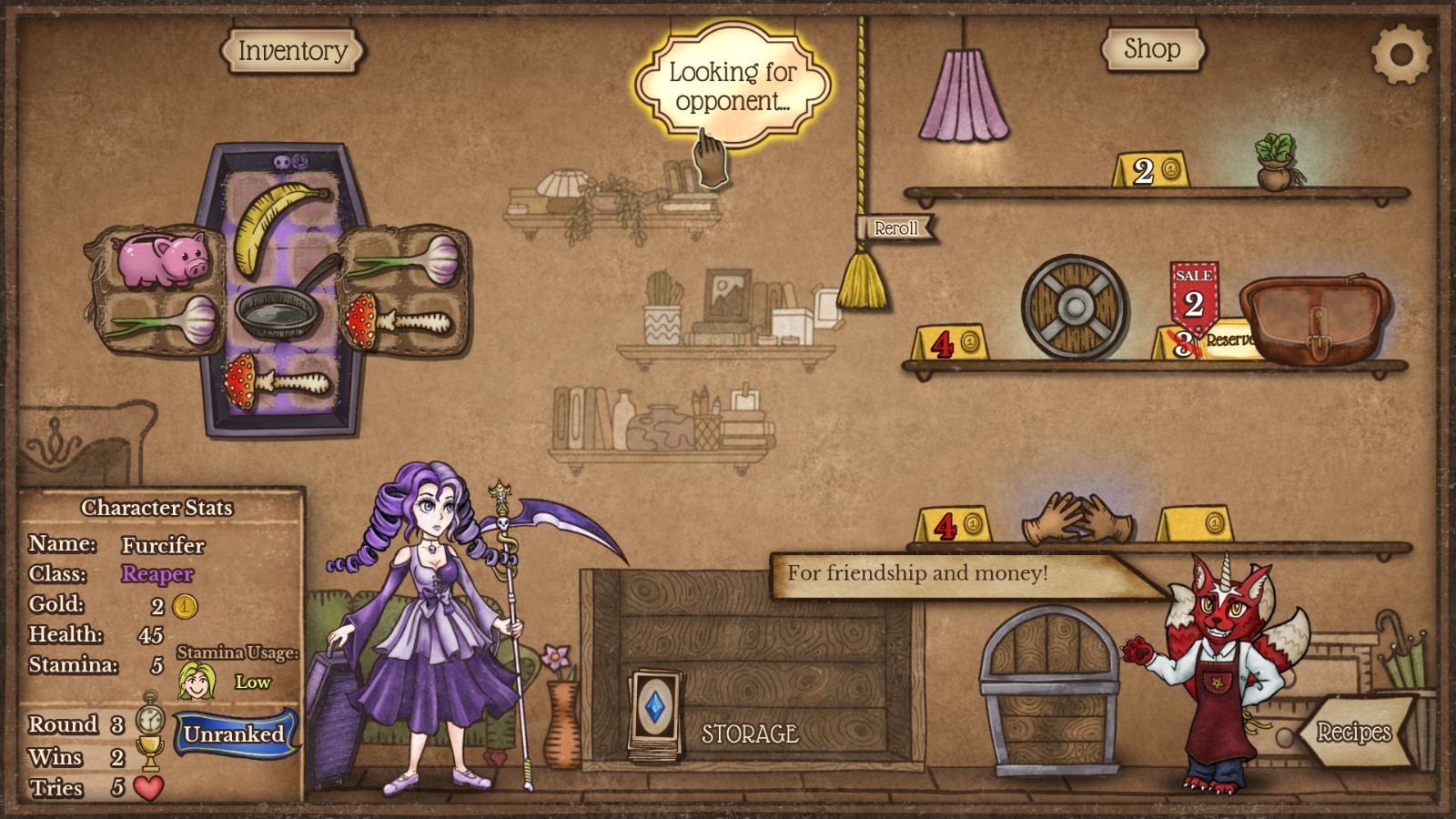 背包乱斗：福西法的宝藏的图册