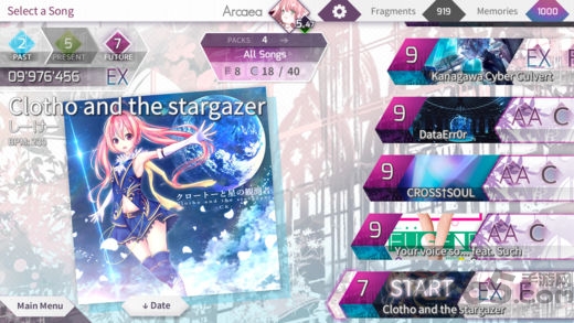 arcaea解锁人物破解版的图册