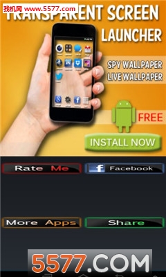 透明屏幕启动壁纸安卓版(TransparentScreenLaunch)的图册