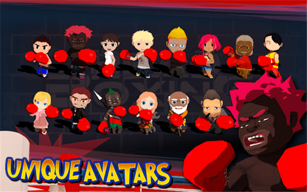 头部拳击游戏的图册