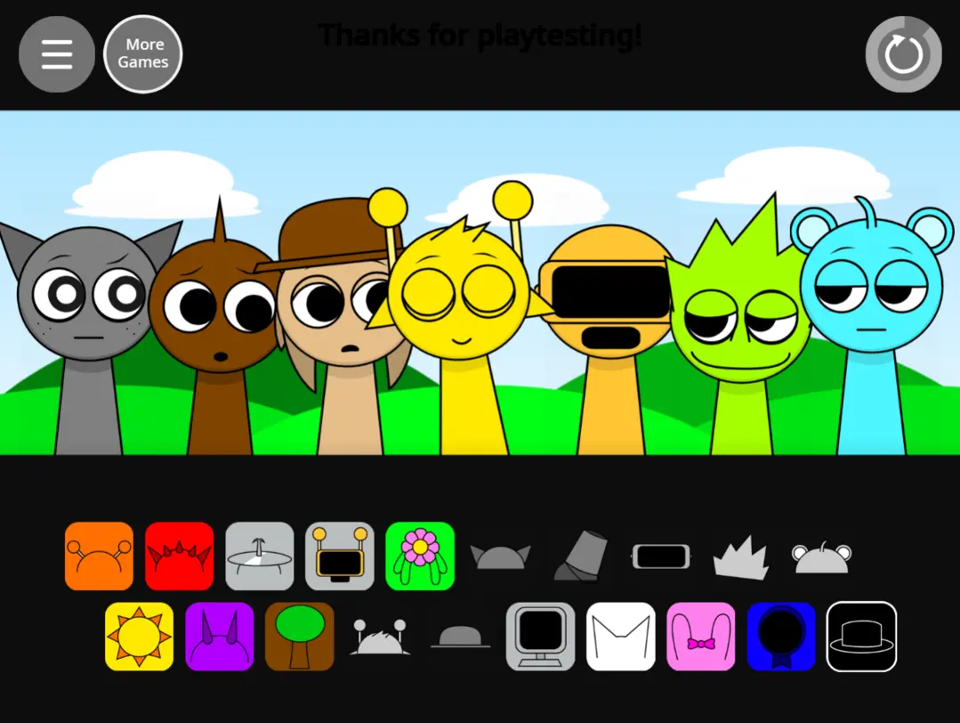 节奏盒子Sprunki罪人版2的图册