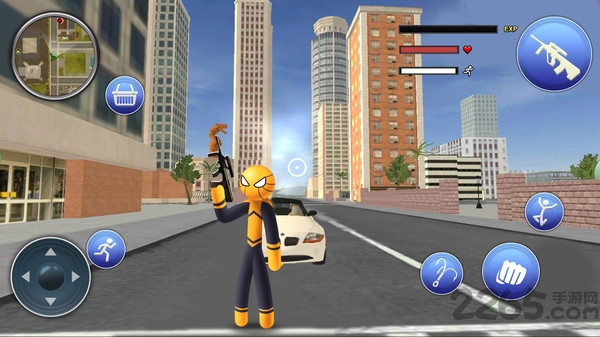 城市绳索蜘蛛侠破解版的图册