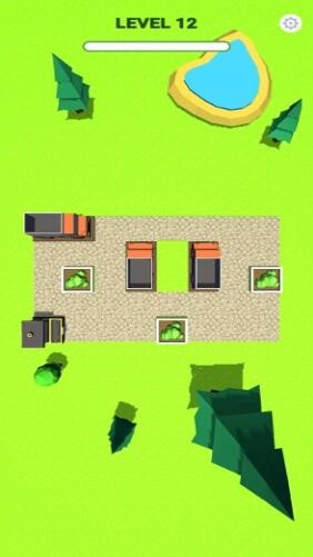 压路机拼图3D的图册