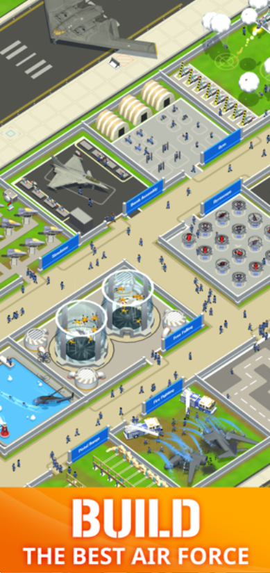 闲置空军基地的图册