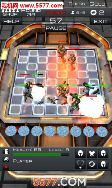 汽车机器人象棋战争的图册