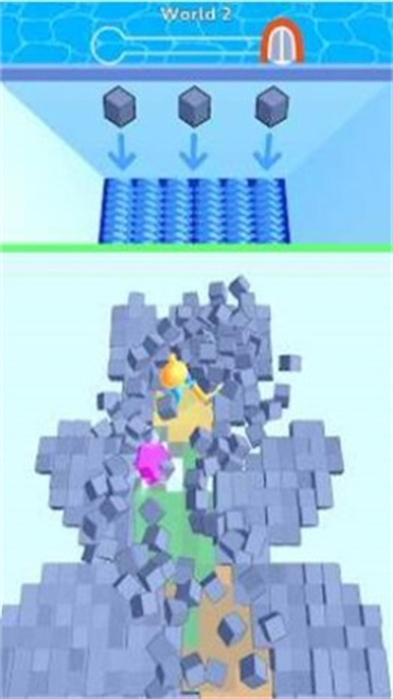 挖掘积木的图册