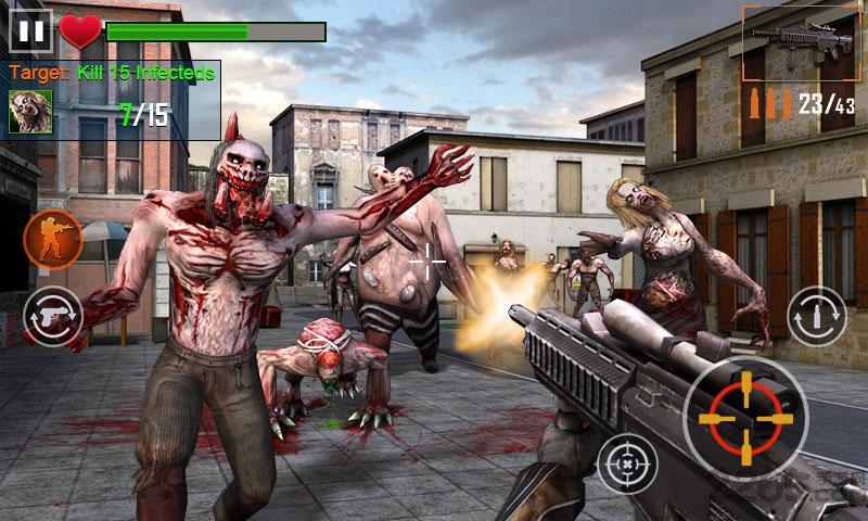 僵尸射击幸存者游戏的图册
