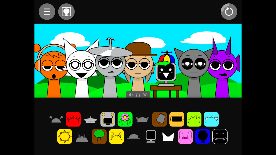 节奏盒子sprunki无广告版的图册