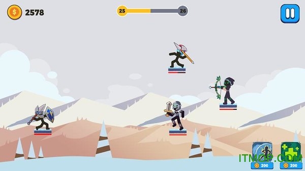 火柴人弓箭手传奇的图册