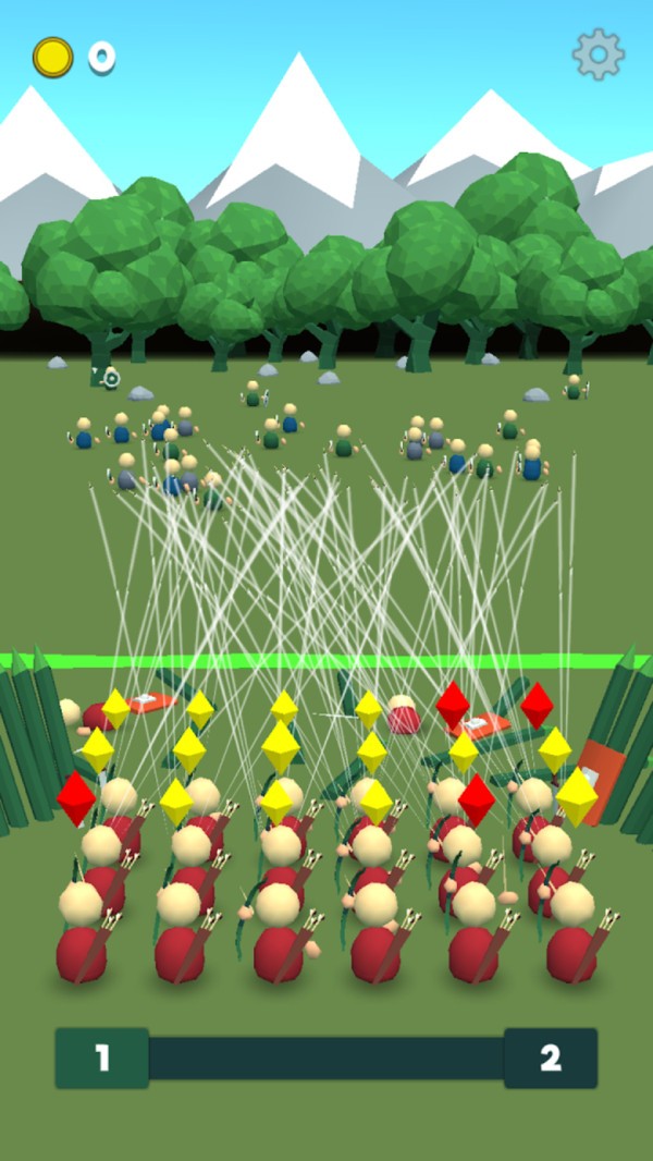 弓箭手万箭穿心的图册