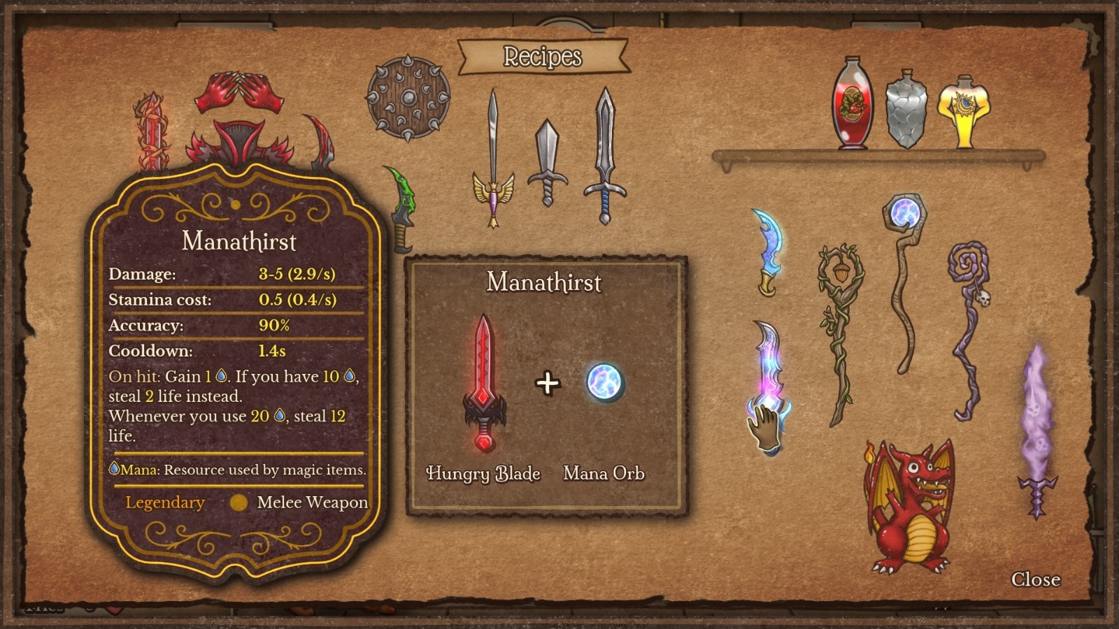 背包乱斗：福西法的宝藏的图册