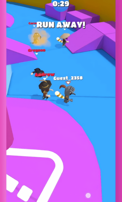 糖豆人抓尾巴手游的图册