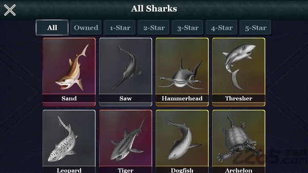 鲨鱼世界手游的图册