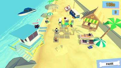 哈巴狗派对海滩的图册